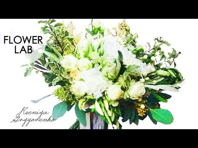How To Make a Wedding Bouquet! DIY Greenery Bouquet