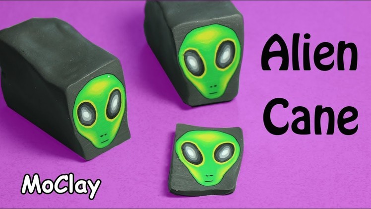 How to make an Alien cane - Polymer clay tutorial