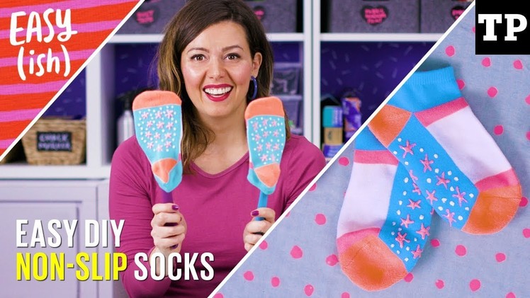 How to make DIY non-slip socks, tights, mitts + gloves | Easy(ish)