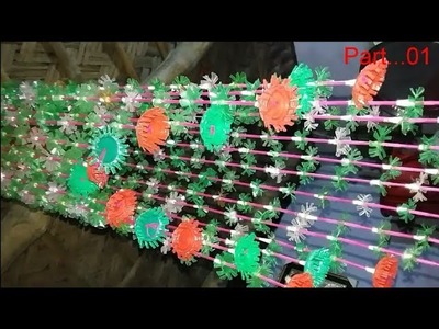 How To Make Easily Wall Chandelier. Jhumar | Wall Hanging Decoration-(Part-1)_| Rajon360