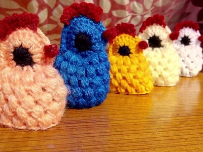 How to make woollen chicken|| Crochet chicken