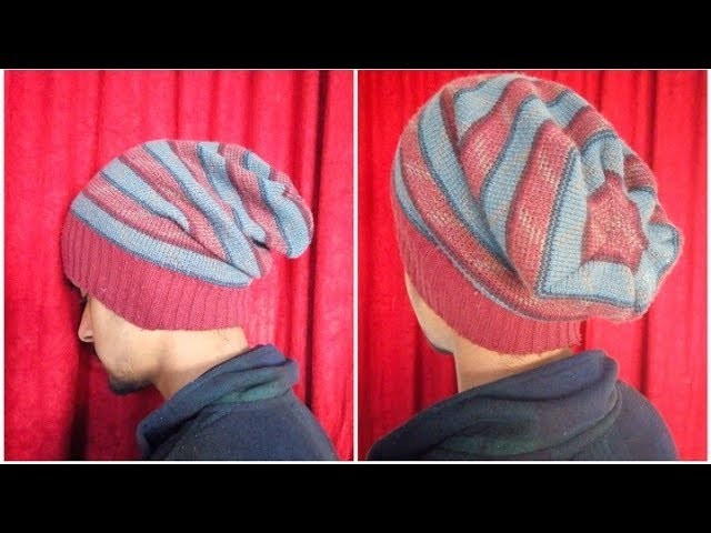 How To - Simple beanie cap with an expired sweeter