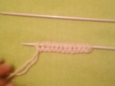 How to start knitting. Kako poceti pletenje