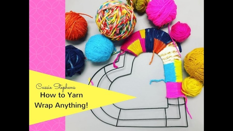 How to Yarn Bomb or Yarn Wrap!