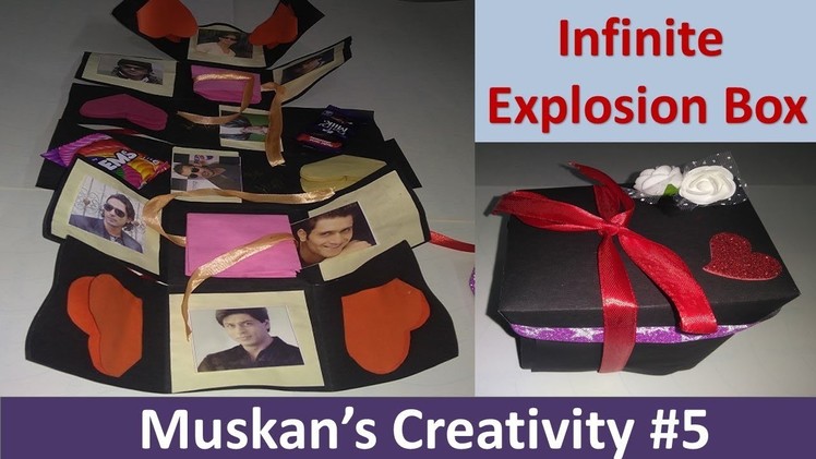 Infinite Explosion Box Tutorial | DIY | Love Explosion Box for your Dear Ones. .