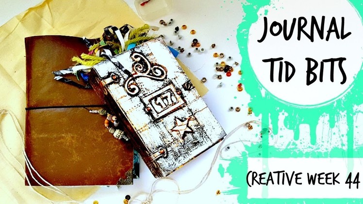 Journal TId Bits: Creative Week 44: DIY Folio, Flow Book Flip & Mini VLog