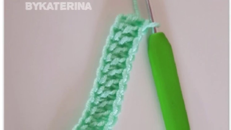 Learn how to make the foundation double crochet