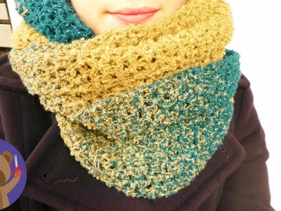 Ombre Patterned Scarf - Crochet Made Easy