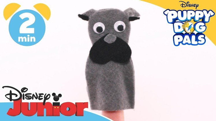 Puppy Dog Pals | Craft Tutorial: Bingo Finger Puppet ????  | Disney Junior UK