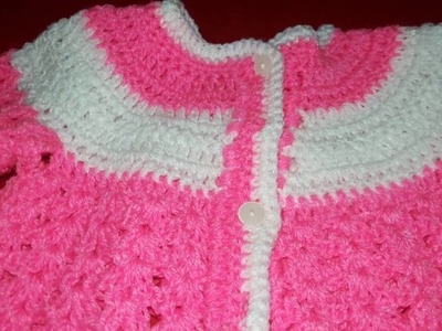 ළදරු ජර්සියක් ගොතමු part 1.4 - crochet baby jersey sinhala