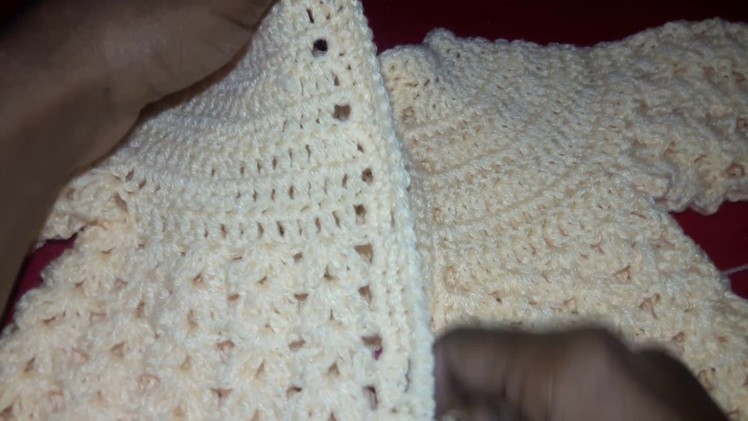 ළදරු ජර්සියක් ගොතමු Part 4.4 - Crochet Baby jersey Sinhala
