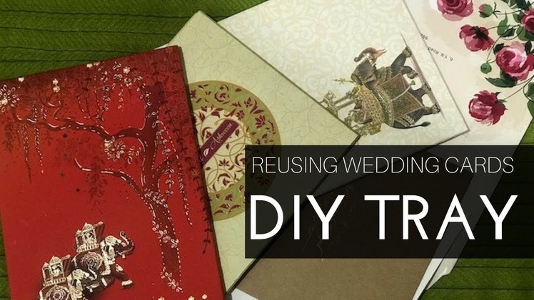 Best way to use wedding cards|how to reuse old wedding cards,