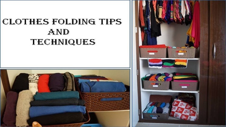 Clothes Folding Tips and Tricks-Indian And Western | How To Fold | Clothes folding hacks and Ideas