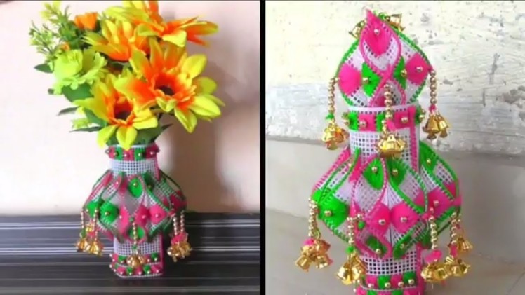 Diy - How to make Vase For Decoration At Home || Handmade Decoration Ideas