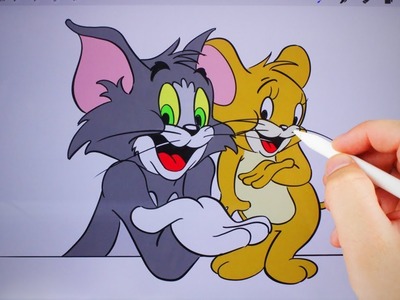 How to Draw Tom and Jerry ????Drawing for Kids [Kids Club]