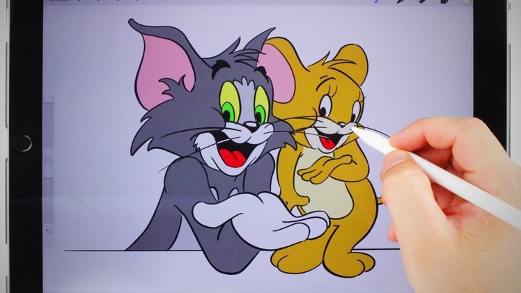 How to Draw Tom and Jerry ????Drawing for Kids [Kids Club]