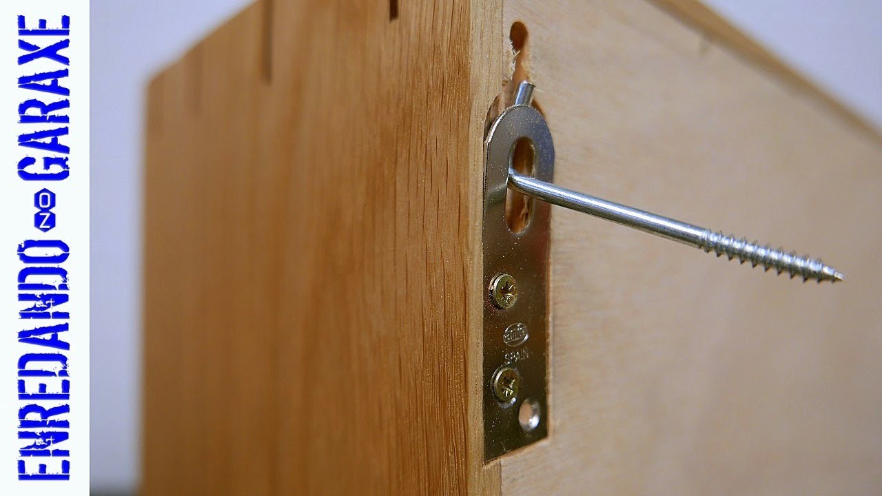 How to install concealed cabinet hanger