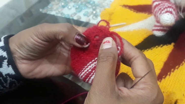 How to knit bal gopal woollen hat at home part (3)(3)