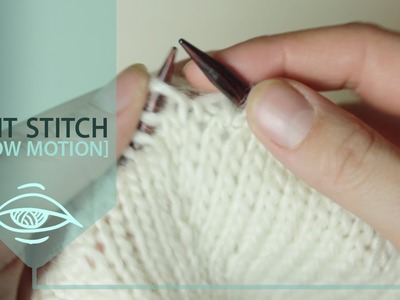 How to knit [SLOW MOTION]