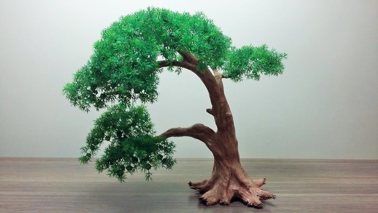 How to make a Artificial Bonsai Tree.