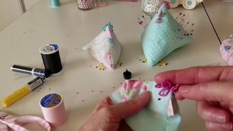 How to make a chicken pincushion part one