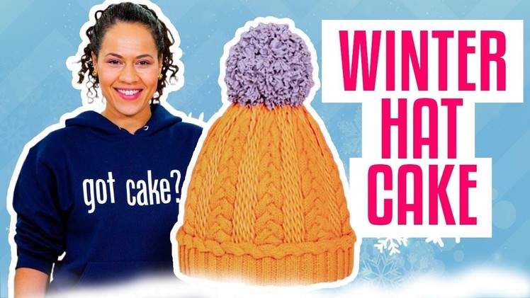 How To Make A Classic WINTER HAT Out Of VANILLA & CHOCOLATE Cake | Yolanda Gampp | How To Cake It
