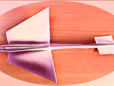 How to make a paper plane.Origami bird plane-Plane that flies smoothly