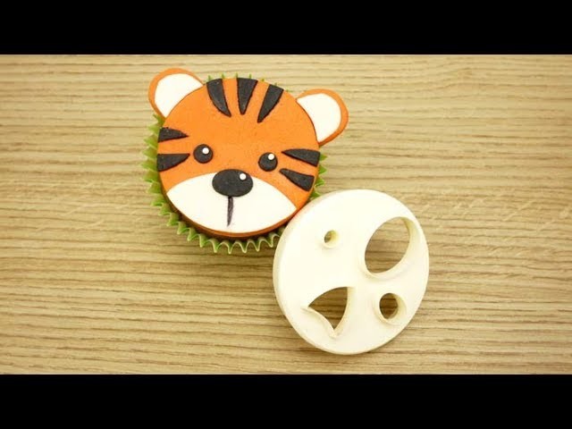 How To Make A Sugar Tiger Using The FMM Mix 'n' Match Face Cutter