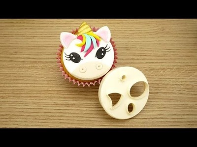 How To Make A Sugar Unicorn Using The FMM Mix 'n' Match Face Cutter
