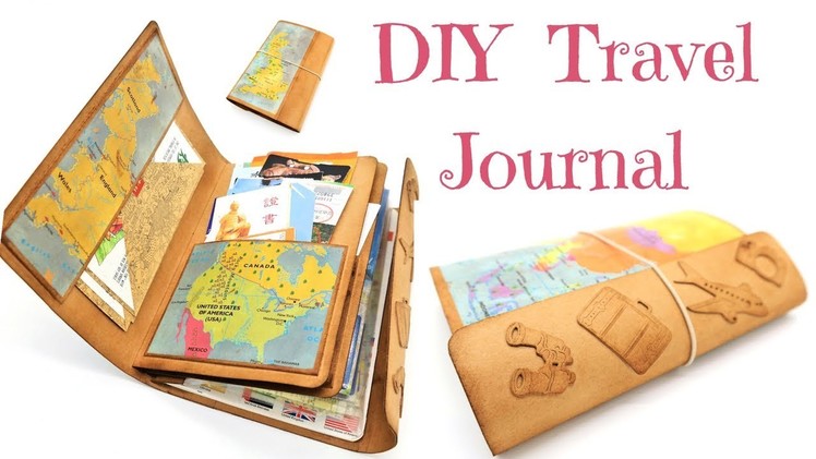 How To Make A Travellers Notebook or Journal