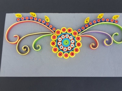 How to make DIY Paper Quilling envelope - DIY Paper Crafts - Birthday Gift Card Ideas # 45