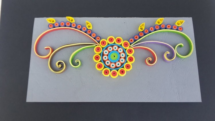 How to make DIY Paper Quilling envelope - DIY Paper Crafts - Birthday Gift Card Ideas # 45