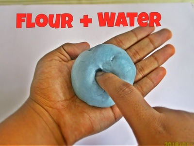 How To Make Flour and Water!! DIY Slime Without Glue