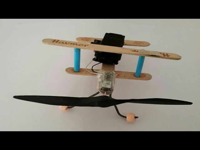 How to make Propeller Plane | Easy School Project  | Tech's science |