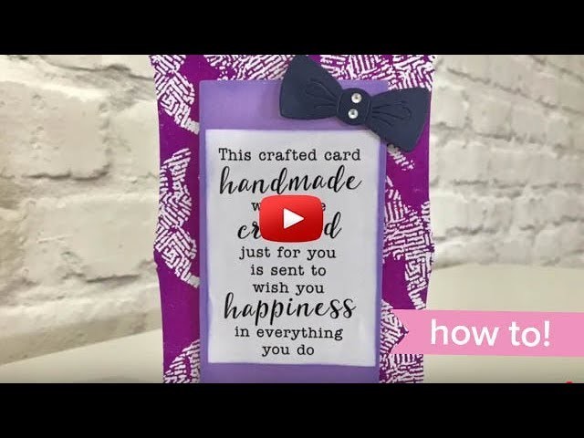 How To: Quick Card with Christina Griffiths Rectangle Nesting Frames