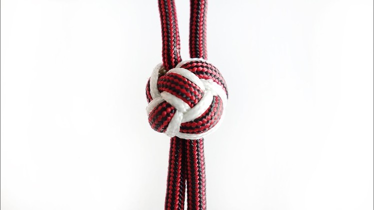 How to Tie a Stitched Diamond Knot Tutorial | Paracord Lanyard Knot