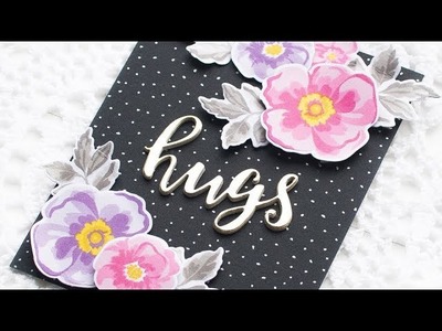 How-To Video: Handmade Card Using Altenew Flower Layering Stamps