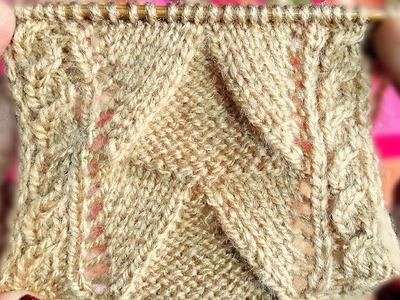 Knitting Design #92# (Hindi)¦¦ with english instructions