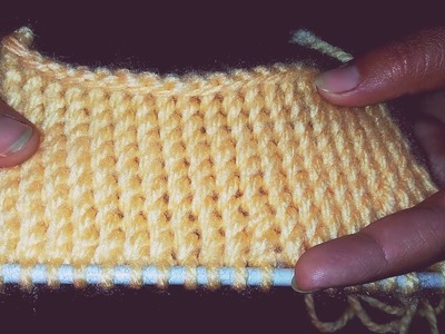 Knitting easy stitch *diagonal stitch*for ladies sweater,cardigan, jacket or babies sweaters 2018.