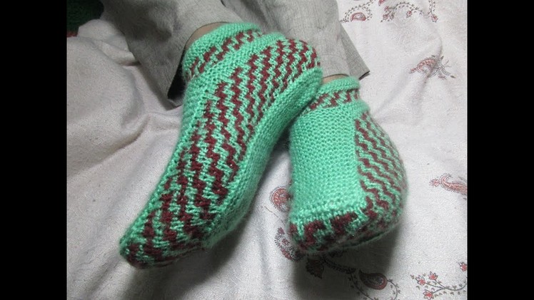 Knitting Ladies Boot[Hindi]