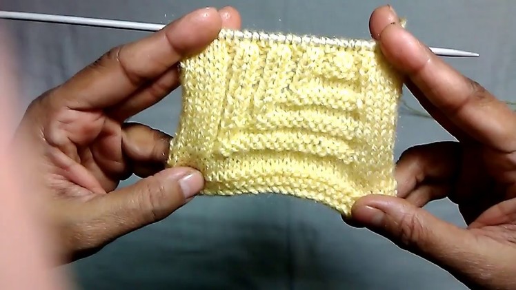 Knitting pattern|Single color knitting design|knitting design |hindi|#01