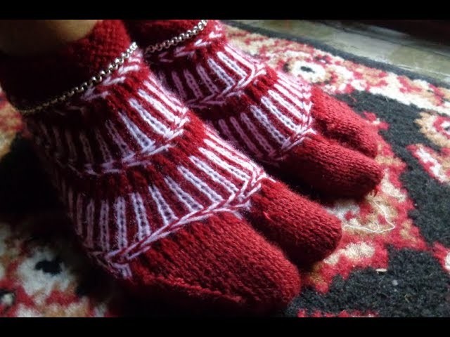 Ladies Thumb Socks Knitting