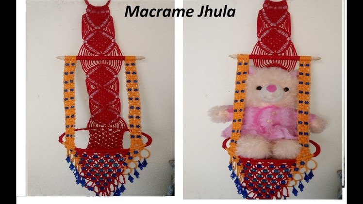 Macrame Jhula #2. How to make Macrame Jhula