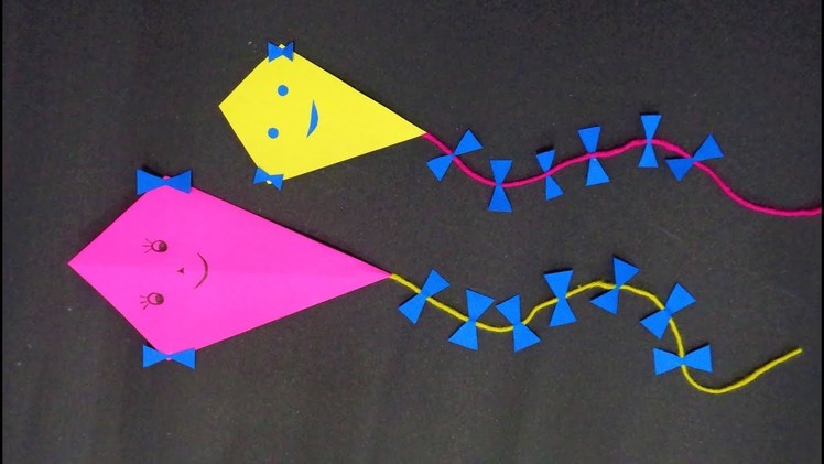 Makar Sankranti | How to make a decorative Paper Kite | Pongal Special | Patang