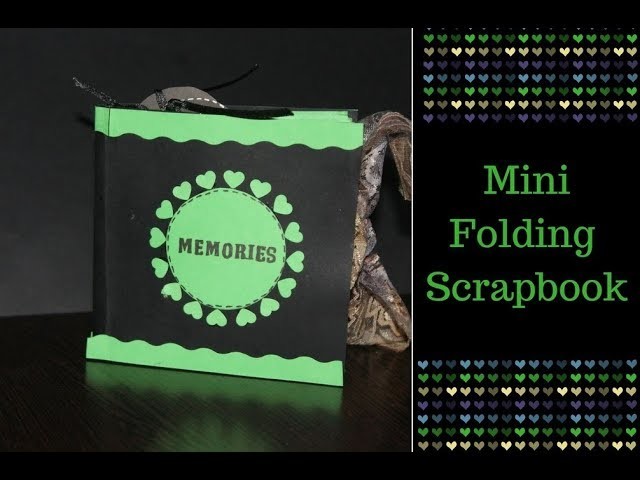 Mini Folding Scrapbook | DIY Scrapbook (Memories) By Neet's Creations