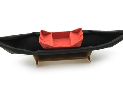 Origami gondola boat tutorial (Hyo Ahn)