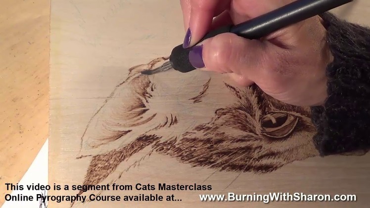Pyrography: How to Woodburn Realistic Animal Ears
