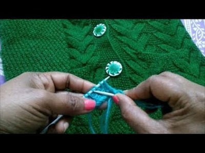 Single Colour Knitting Pattern #94