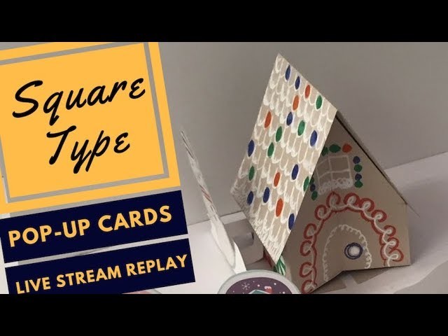Square Type Live Stream Re-play - How to make a house popup card