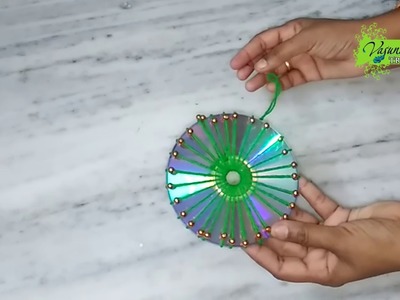 The Best Out Of Waste CD's || How To Make Wall Hanging With Old CD's || Creative Ideas With CD's